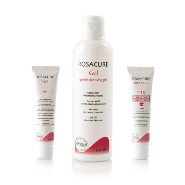 ROSACURE®gentle cleansing gel 200ml +ROSACURE® Intensive 30ml +ROSACURE® Fast 30ml