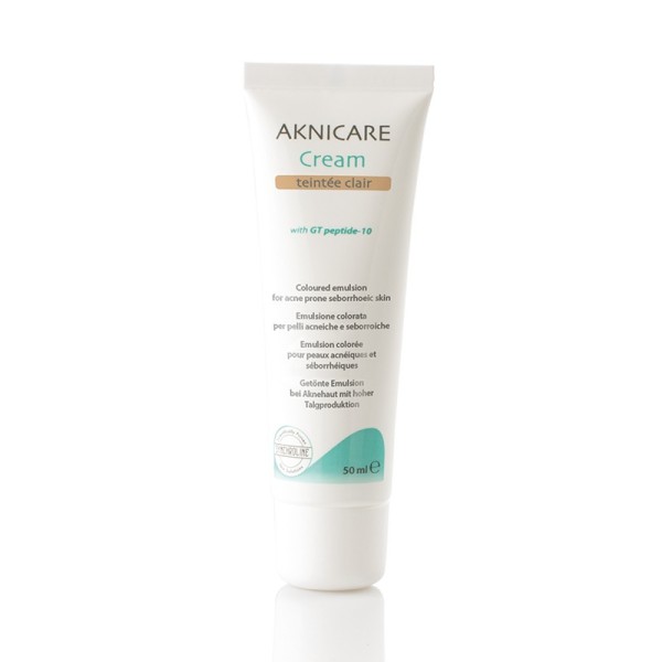 Aknicare Cream Teintee Clair - SYNCHROLINE - Krem BB cera tłusta