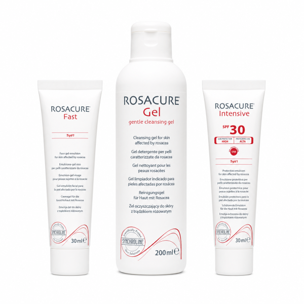 ROSACURE®gentle cleansing gel 200ml +ROSACURE® Intensive 30ml +ROSACURE® Fast 30ml