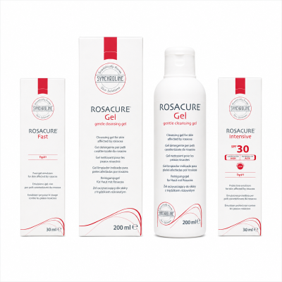 ROSACURE®gentle cleansing gel 200ml +ROSACURE® Intensive 30ml +ROSACURE® Fast 30ml