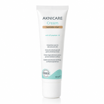 Aknicare Cream Teintee Clair - SYNCHROLINE - Krem BB cera tłusta