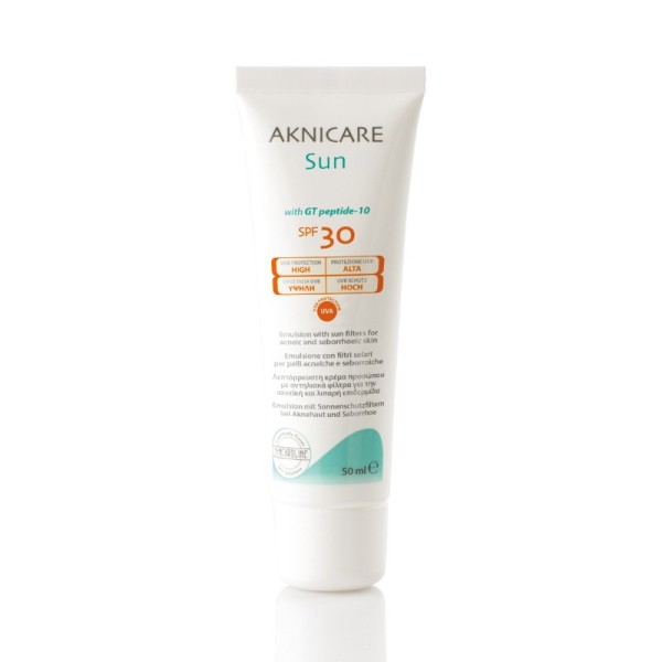 Aknicare Sun SPF 30 - SYNCHROLINE - Emulsja do cery trądzikowej