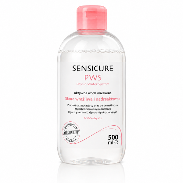 Sensicure PWS Physio Water System 500ml - SYNCHROLINE - Woda micelarna