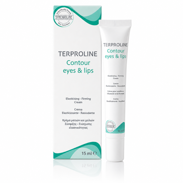 Terproline Contour Eyes & Lips - SYNCHROLINE - Krem na zmarszczki